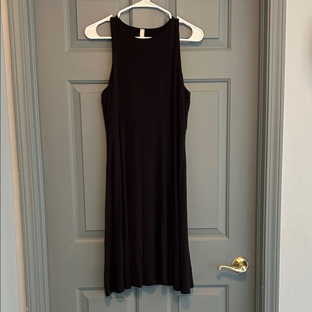 Athleta Black Midi Dress